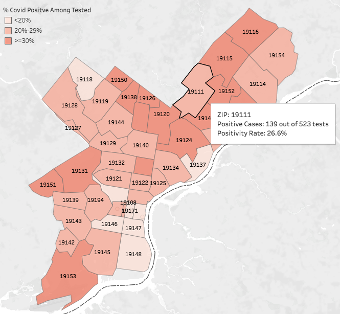 Northeast Philadelphia Zip Code Map