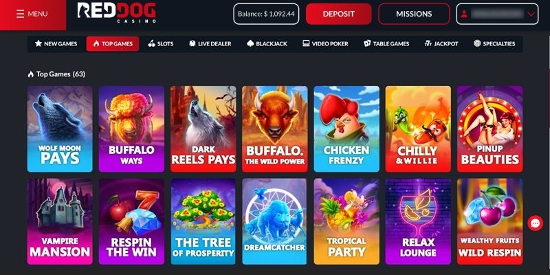 red dog casino